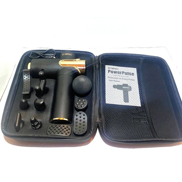 HY-IMPACT 03839 Power Pulse Deep Tissue Percussion Muscle Massager, Touch - Picture 7 of 7